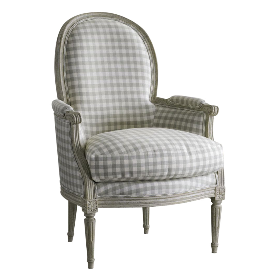 Ethan allen store bergere chair