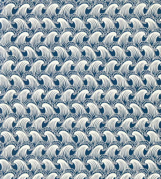 Ride The Wave Wallpaper - Denim