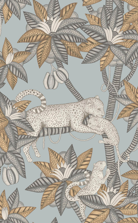 Satara Wallpaper - Blue - Cole & Son