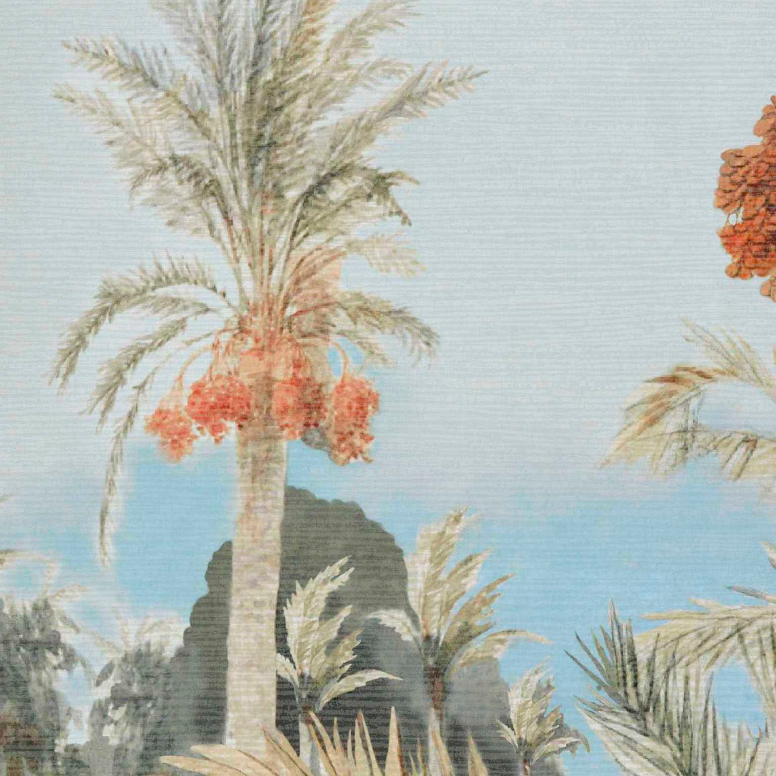 V&A Date Palm - Sand Wall Mural - 1838 wallcoverings