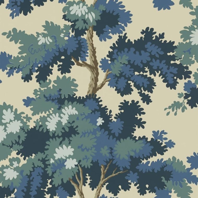 Raphael Wallpaper - Blue -  Sandberg