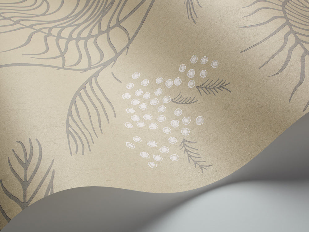 Mimosa Wallpaper - Cream - Cole & Son