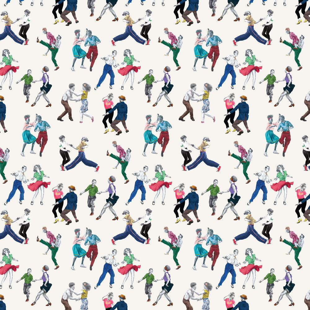 Swing Time Wallpaper - Multicolor - The Graduate Collection