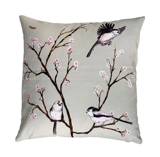 Blossom Cushion - Beige - Petronella Hall