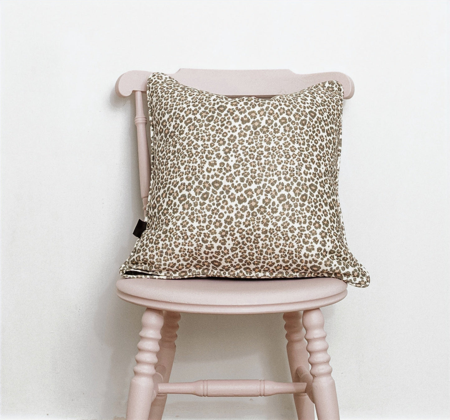 Bloom Flamingo Cushion with Medium Velvet - Pink - Wear The Walls