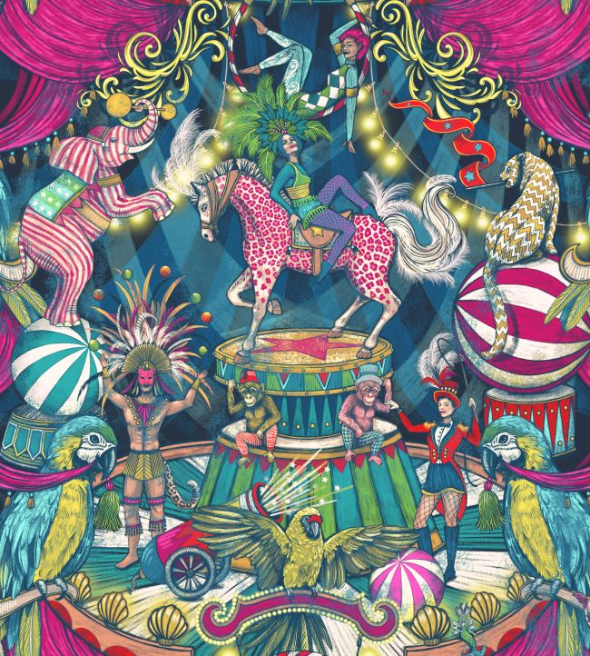 Funfair Wallpaper - Multicolor - Brand McKenzie