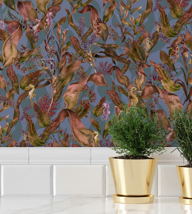 Seahorse Mangrove Wallpaper - Sand - Brand McKenzie