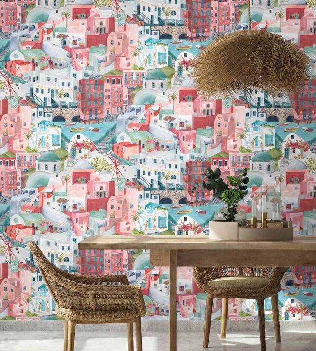 The Mediterranean Wallpaper - Multicolor - Brand McKenzie