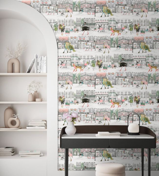 Catwalk Wallpaper - Gray - Brand McKenzie