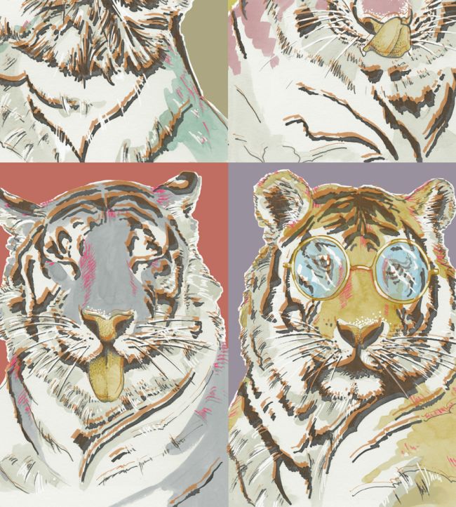 Roar Emotions Wallpaper - Multicolor - Brand McKenzie