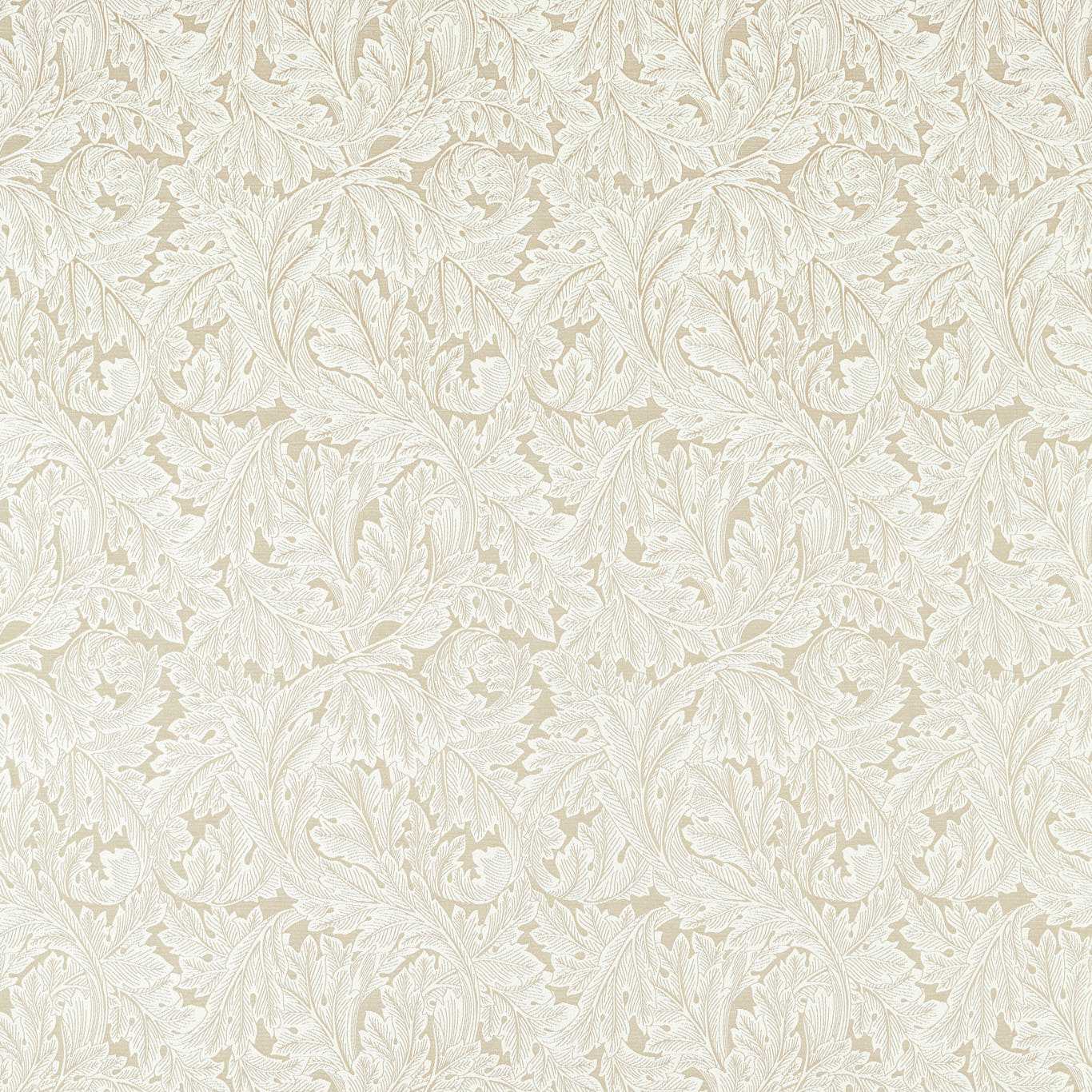 Acanthus Weave Fabric - Ivory - Clarke & Clarke