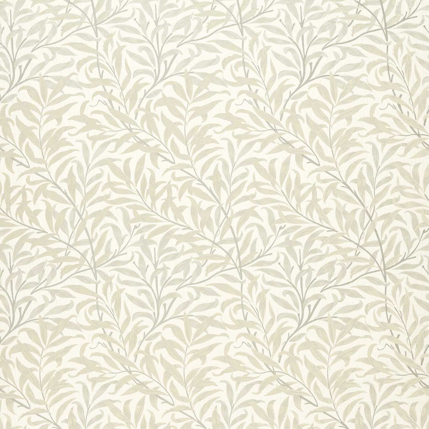 Willow Boughs Jacquard Fabric - Linen - Clarke & Clarke