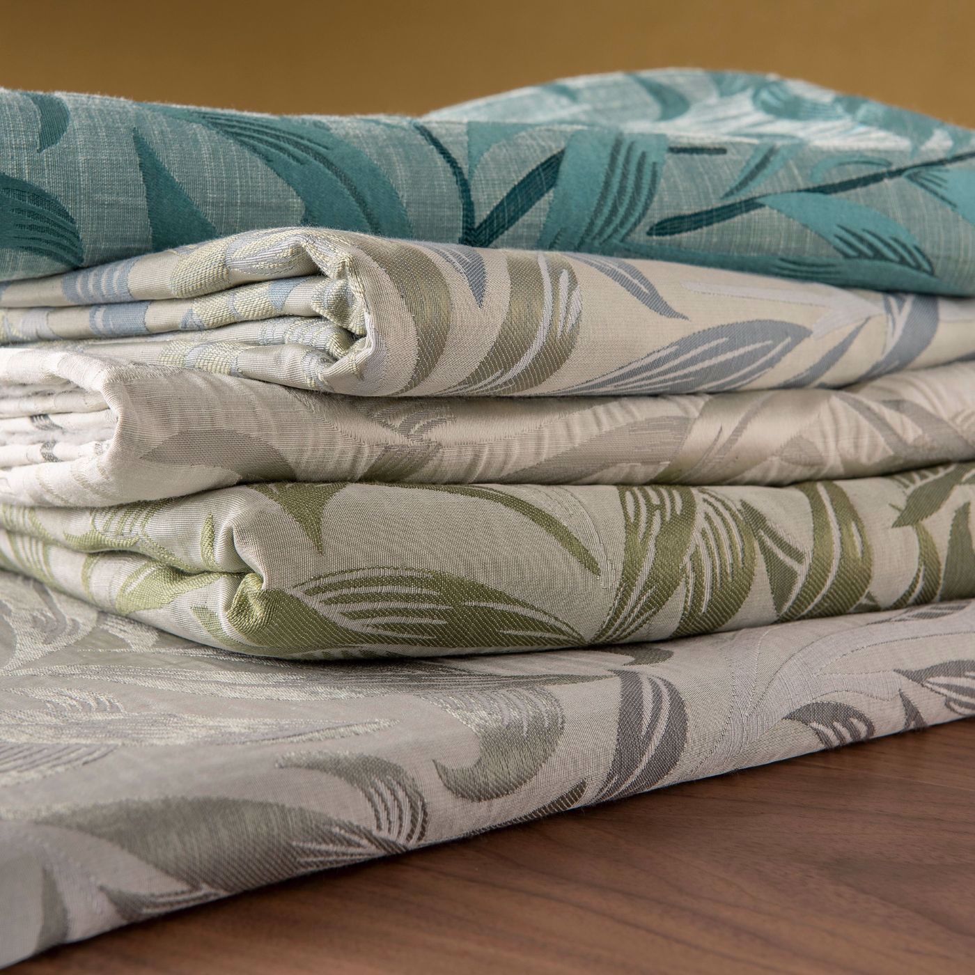 Willow Boughs Jacquard Fabric - Linen - Clarke & Clarke