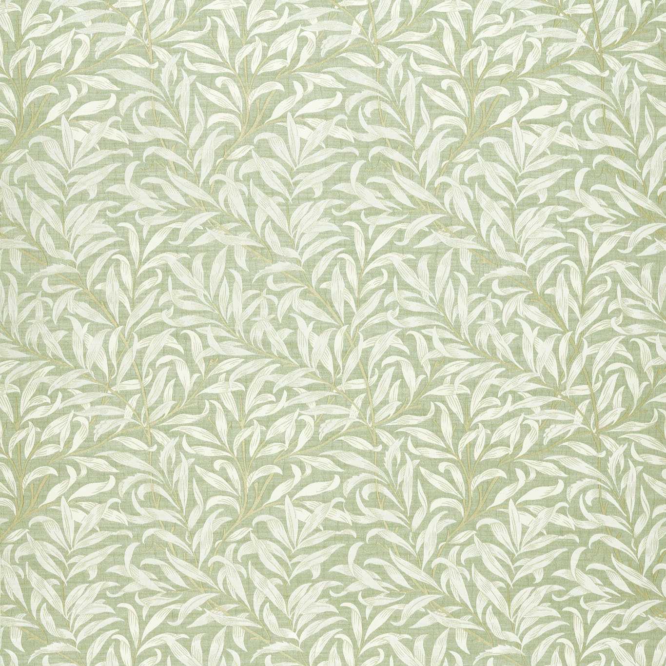 Willow Boughs Jacquard Fabric - Sage - Clarke & Clarke