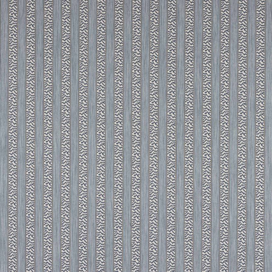 Tilney Stripe Fabric - Blue - Colefax and Fowler