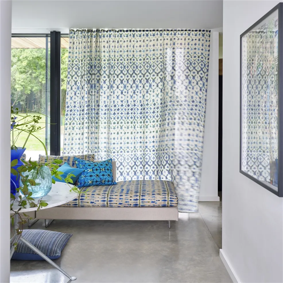 Suzuri Indigo Room Fabric