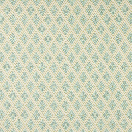 Zadie Fabric - Teal - Jane Churchill