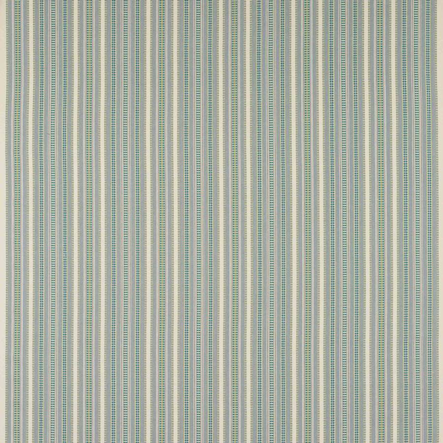 Yarra Stripe Fabric - Teal - Jane Churchill