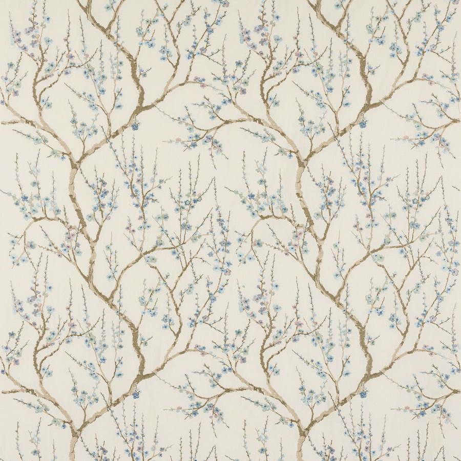 Taree Fabric - Blue - Jane Churchill