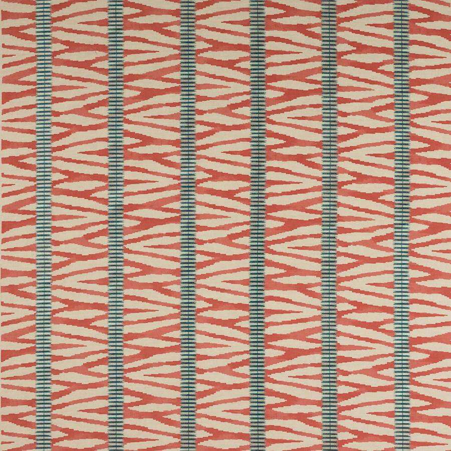 Wilder Fabric - Red - Jane Churchill