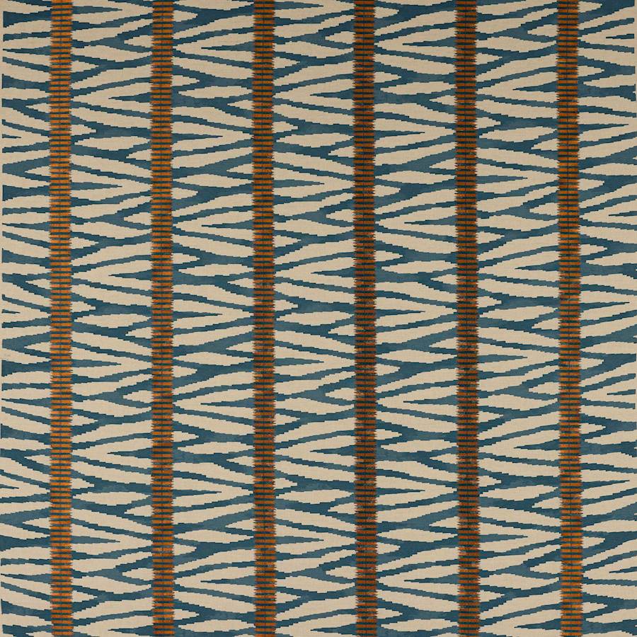 Wilder Fabric - Blue - Jane Churchill