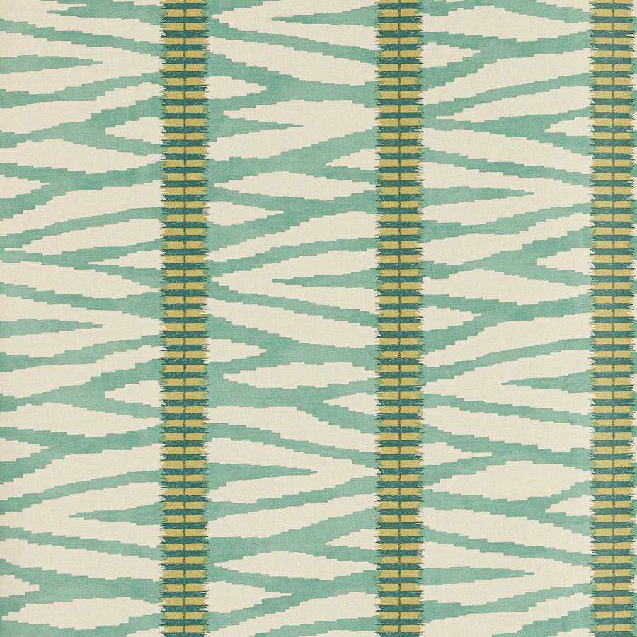 Wilder Wallpaper - Teal - Jane Churchill