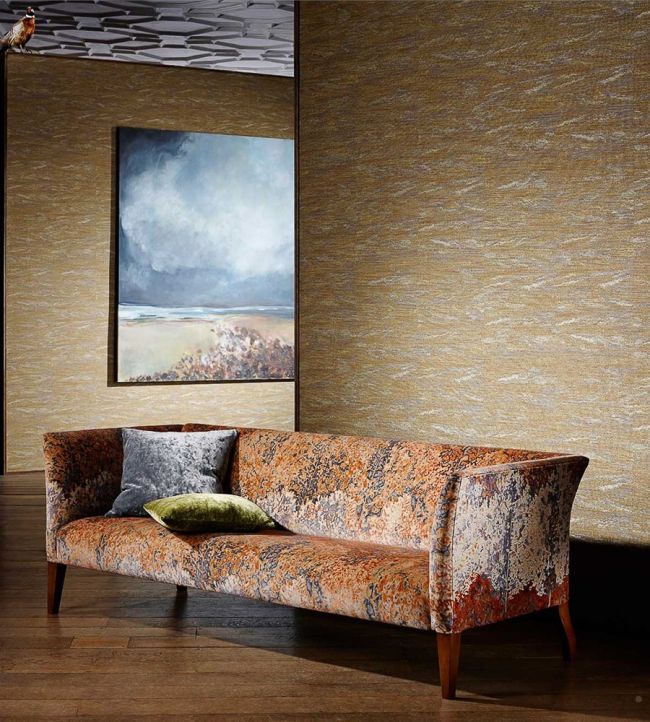 Kempshott Plain Wallpaper - Sand - Zoffany