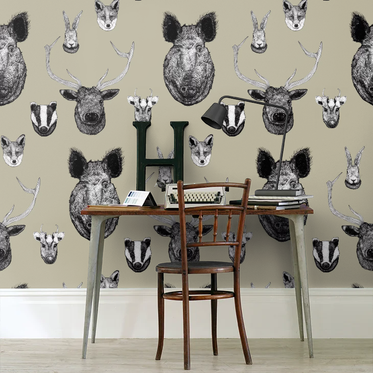 Vestige Wallpaper - Pistacchio  - The Graduate Collection