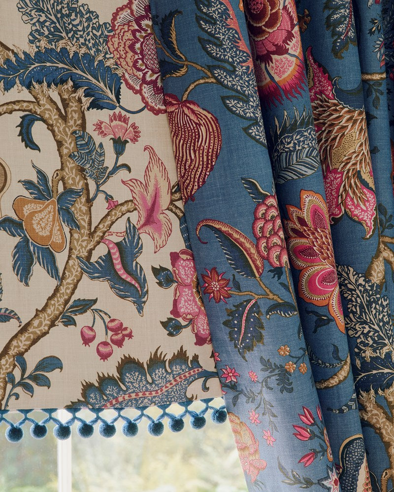 Seraphine Fabric - Blue - Manuel Canovas