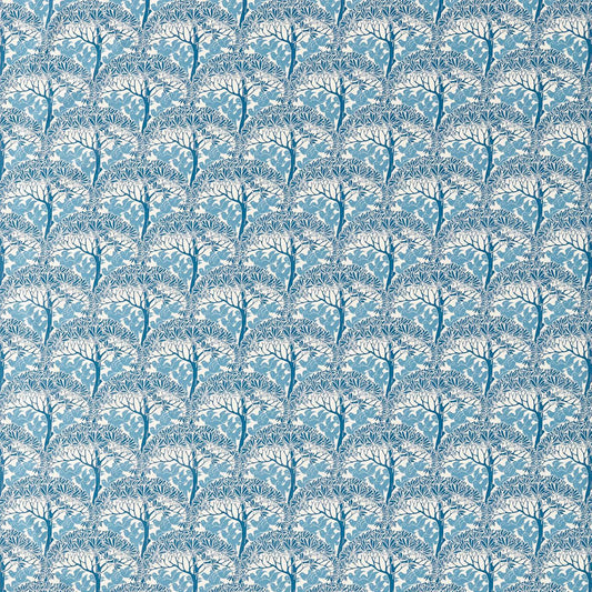 The Savaric Fabric - Blue - Bedford Park