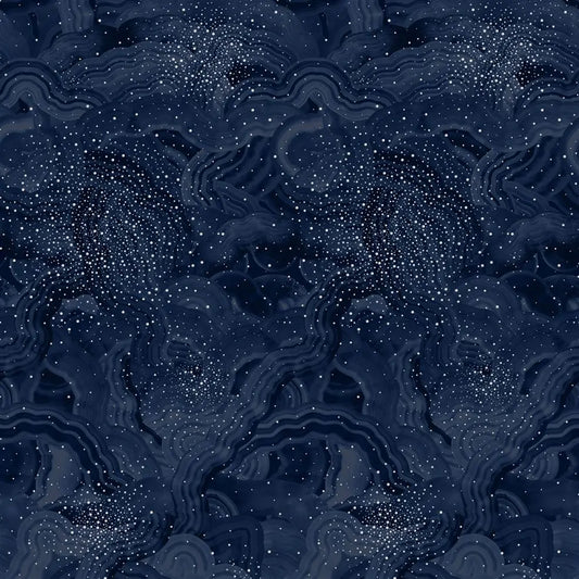 Persian Nights Agate Wallpaper - Blue - Christian Lacroix