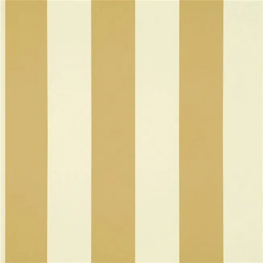 Spalding Stripe Ochre Wallpaper