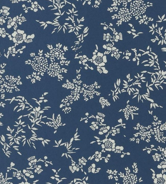 Teabowl Calico Wallpaper - Blue