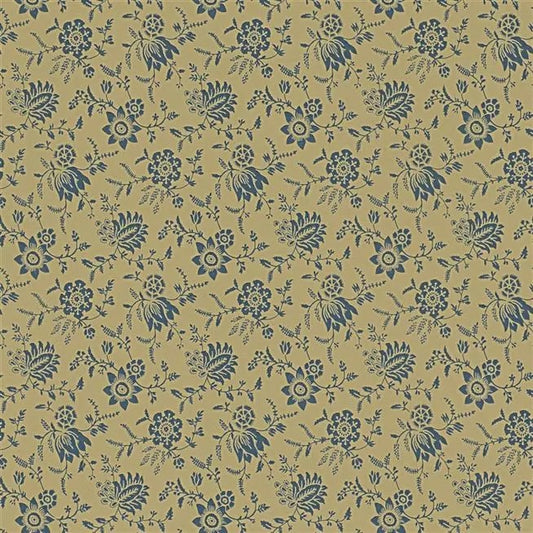 Scrimshaw Floral Twine Wallpaper