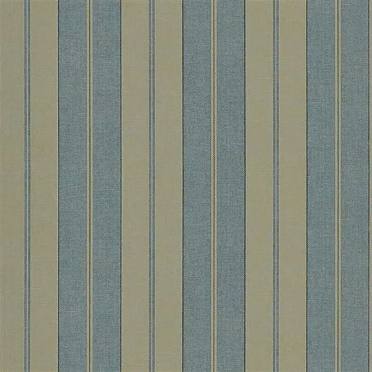 Seaworthy Stripe Vintage Blue Wallpaper