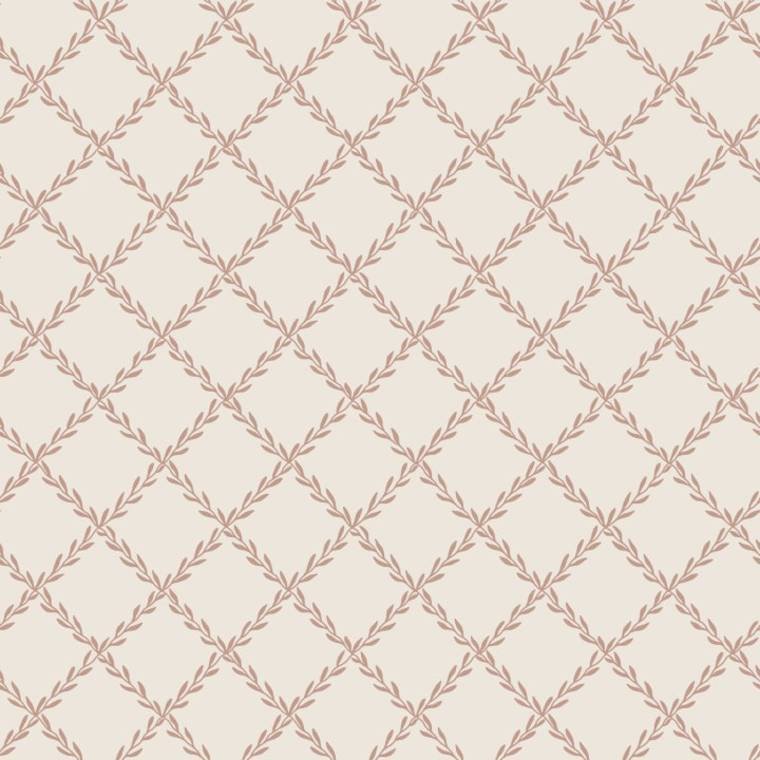 Trellis Wallpaper - Pink -  Sandberg