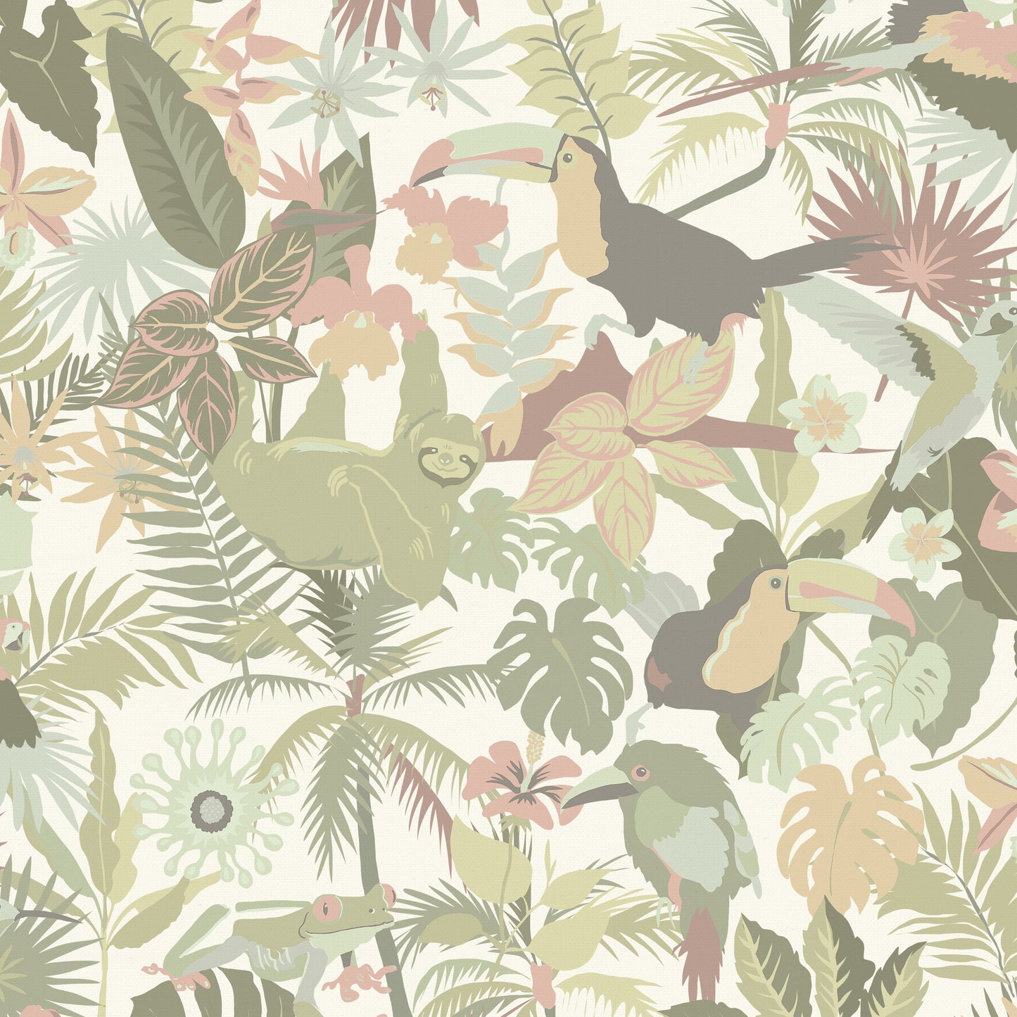 Selva Wallpaper - Green - Wear The Walls