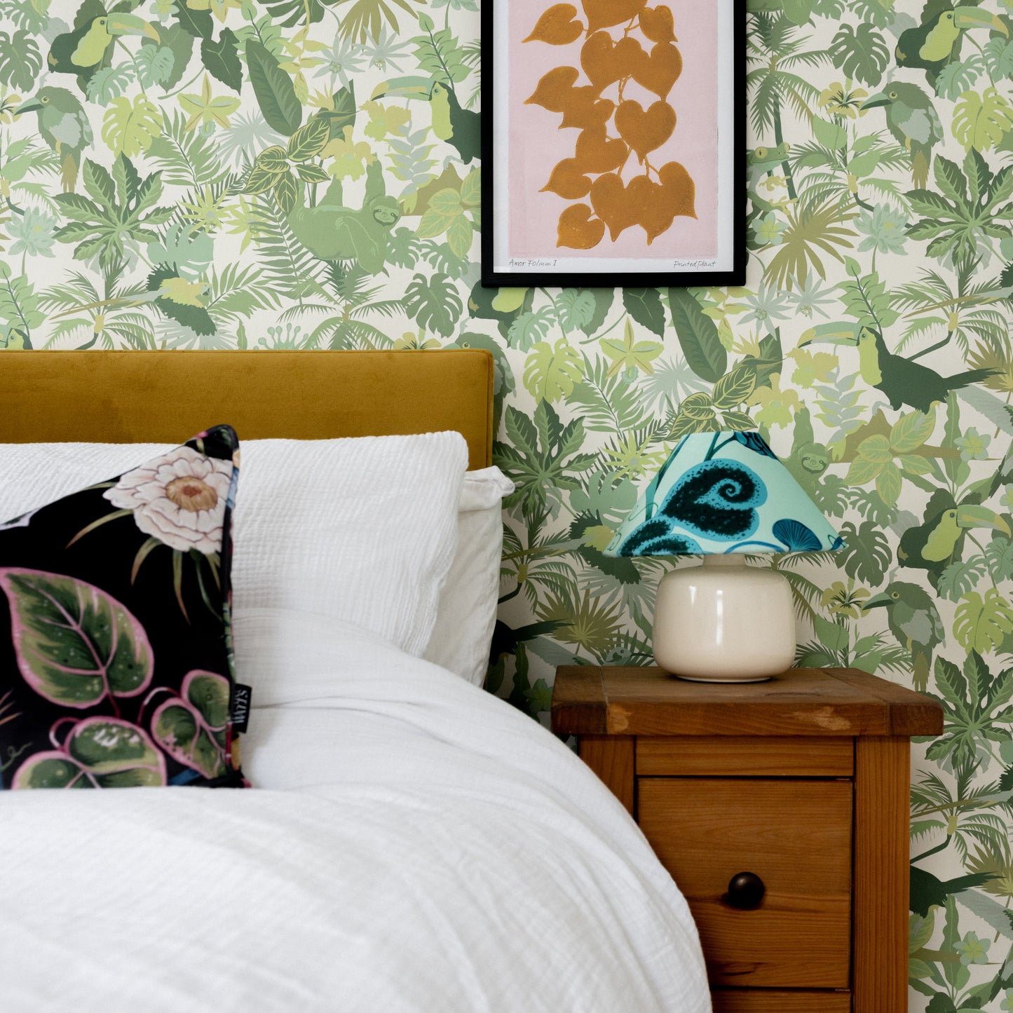 Selva Wallpaper - Green - Wear The Walls