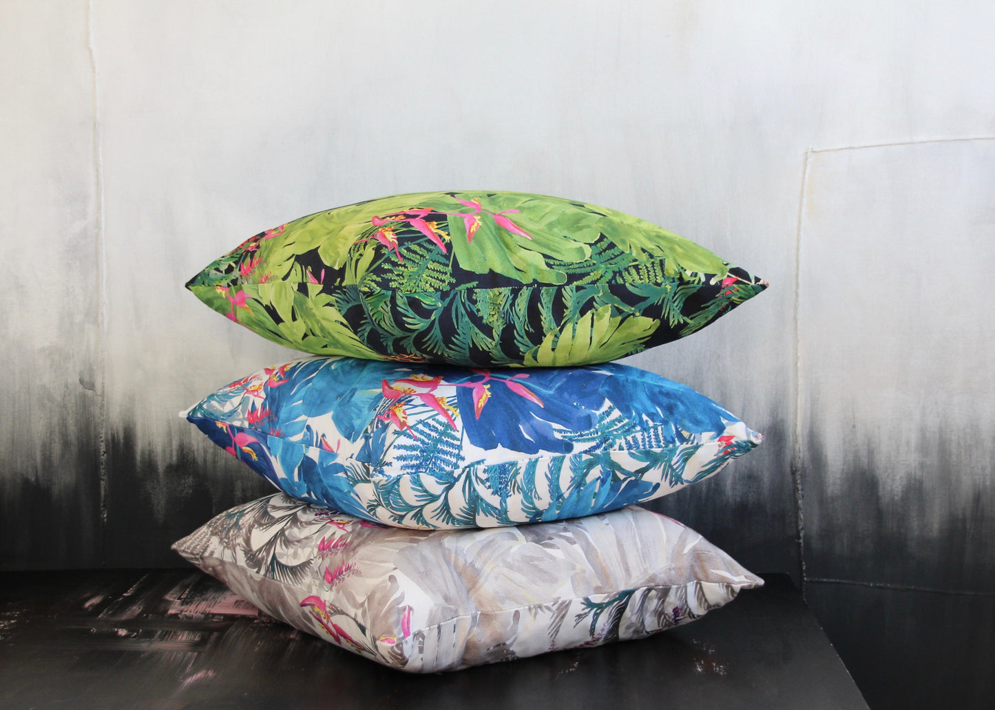 Tropical Cushion - Denim - Petronella Hall