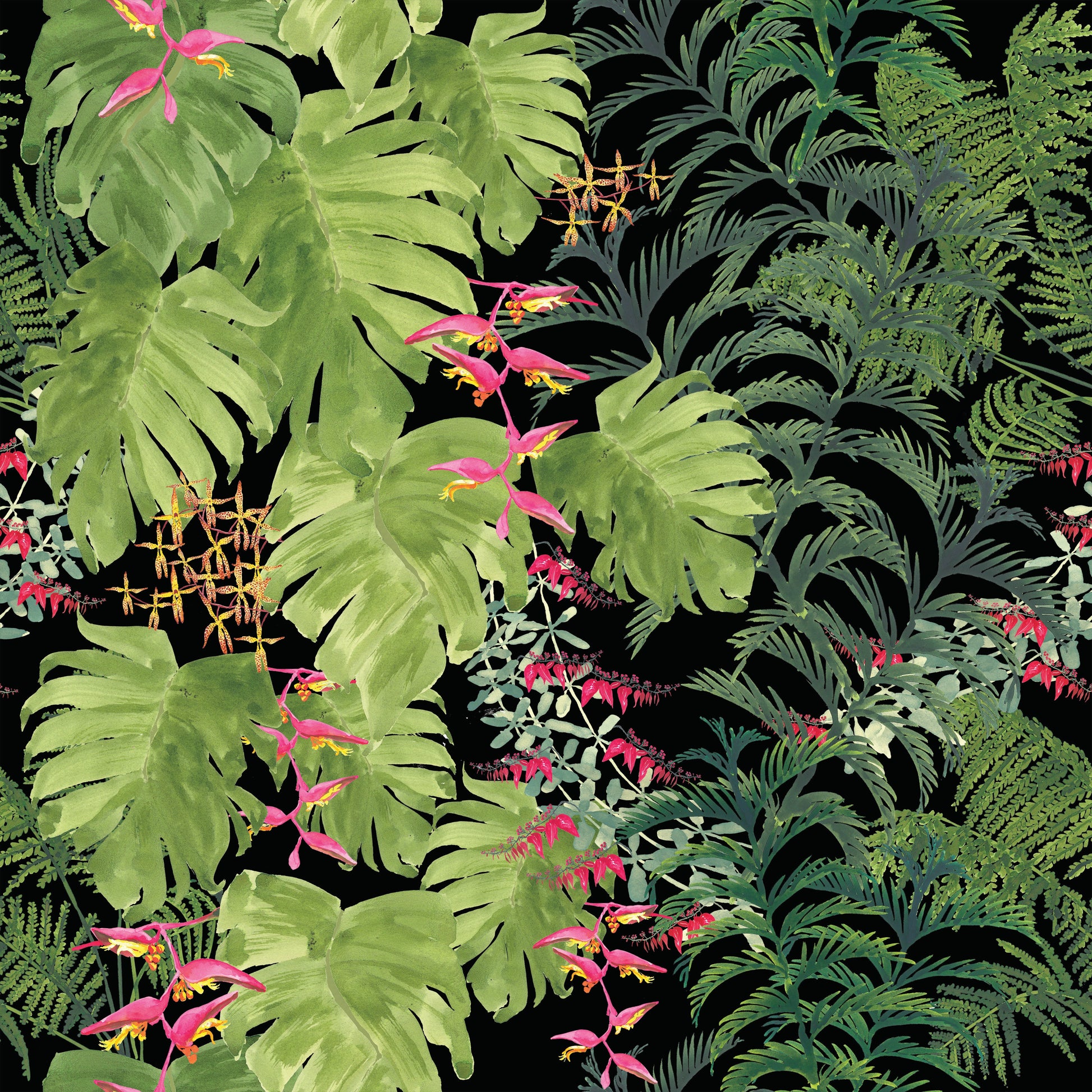 Tropical Fabric - Emerald - Petronella Hall