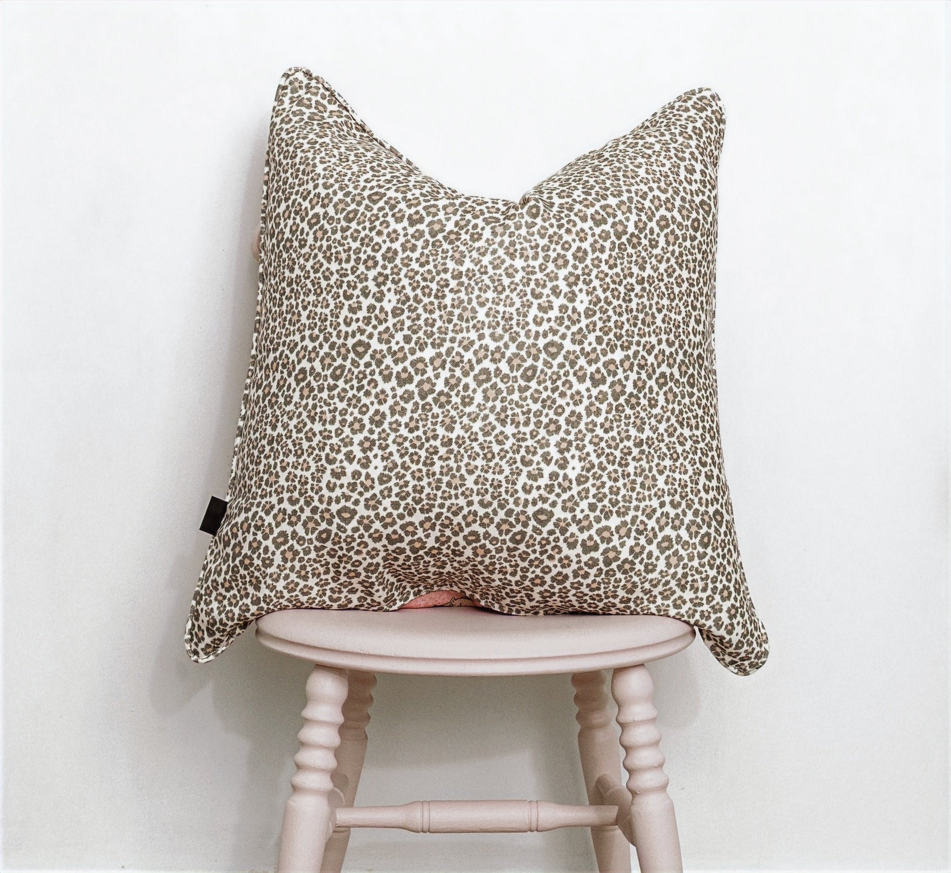 Thalassophile Blush Cushion with Large Linen - Pink - Wear The Walls