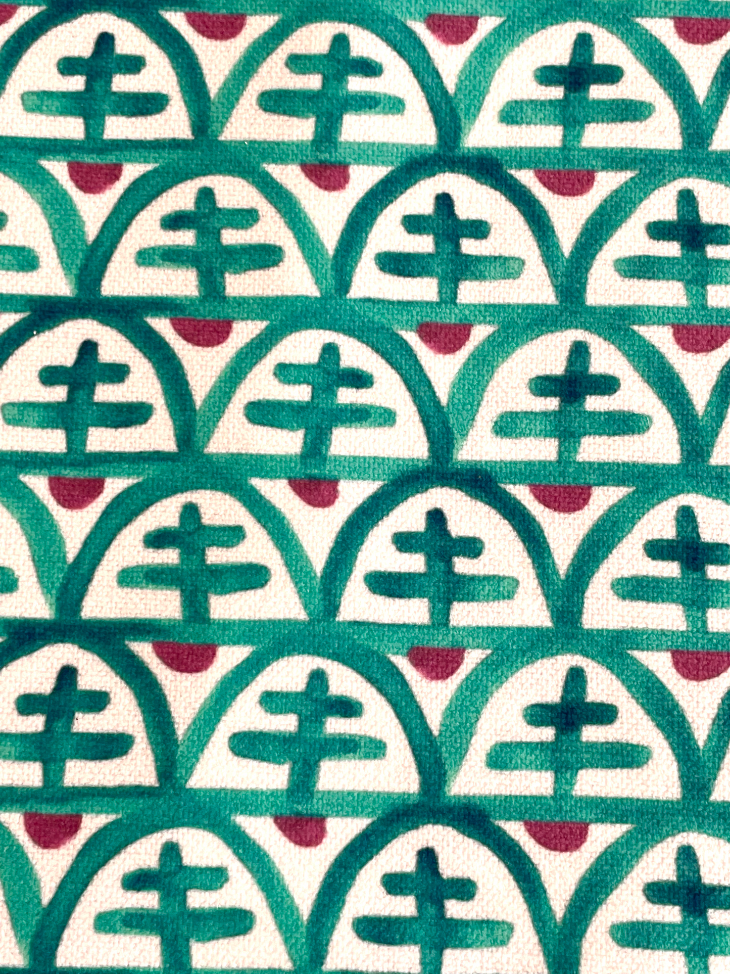 Vetti Fabric - Verdigris - Petronella Hall