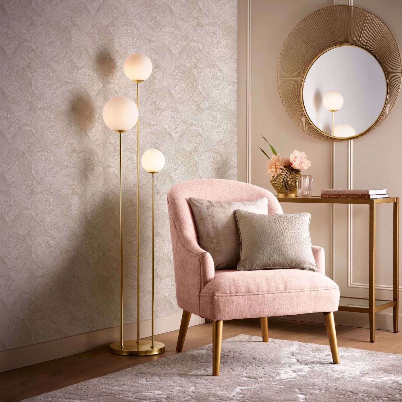 Silvan Wallpaper - Cream - Clarke & Clarke