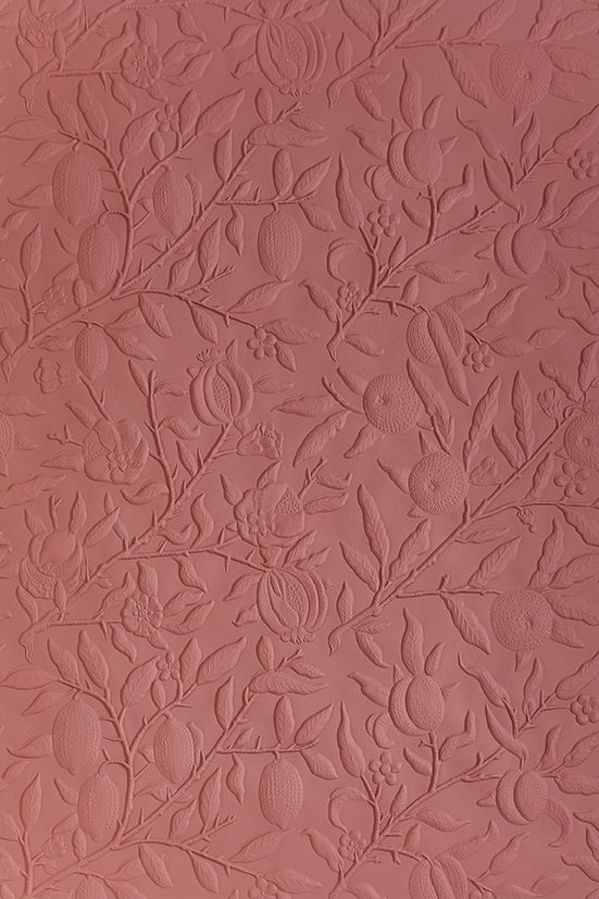 William Morris Fruit Wallpaper - Pink - Lincrusta