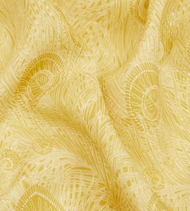 Hebe in Marlow Linen Room Fabric - yellow