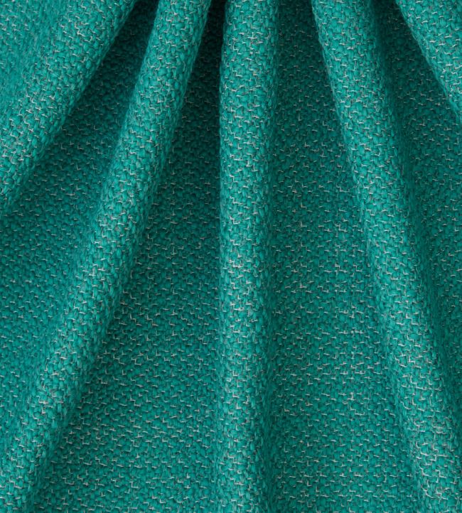 Reef Plain in Lloyd Room Fabric - Teal