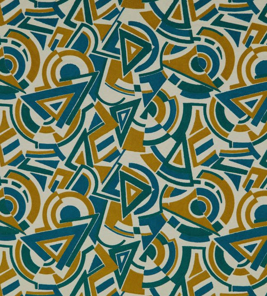 Trepak Embroidery Fabric - Green