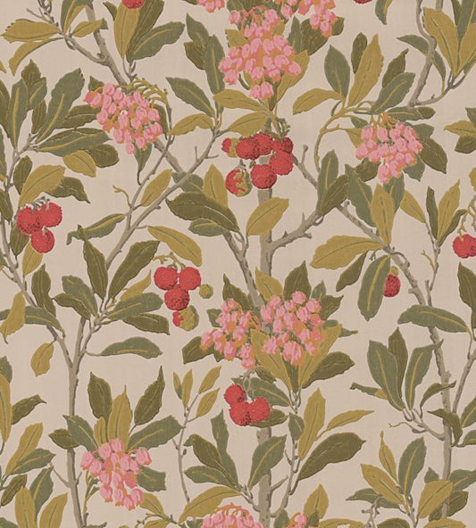 Strawberry Tree Wallpaper - Cream- Cole & Son