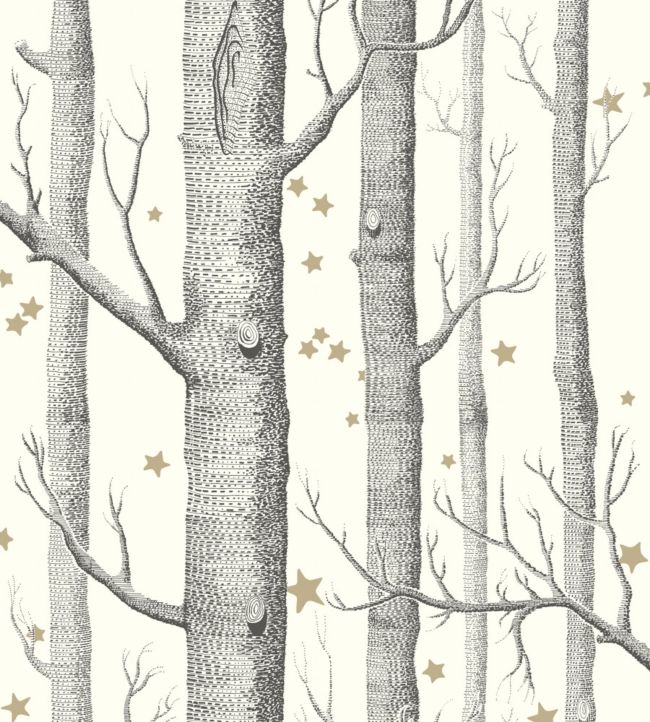 Woods & Stars Wallpaper - Gray  - Cole & Son