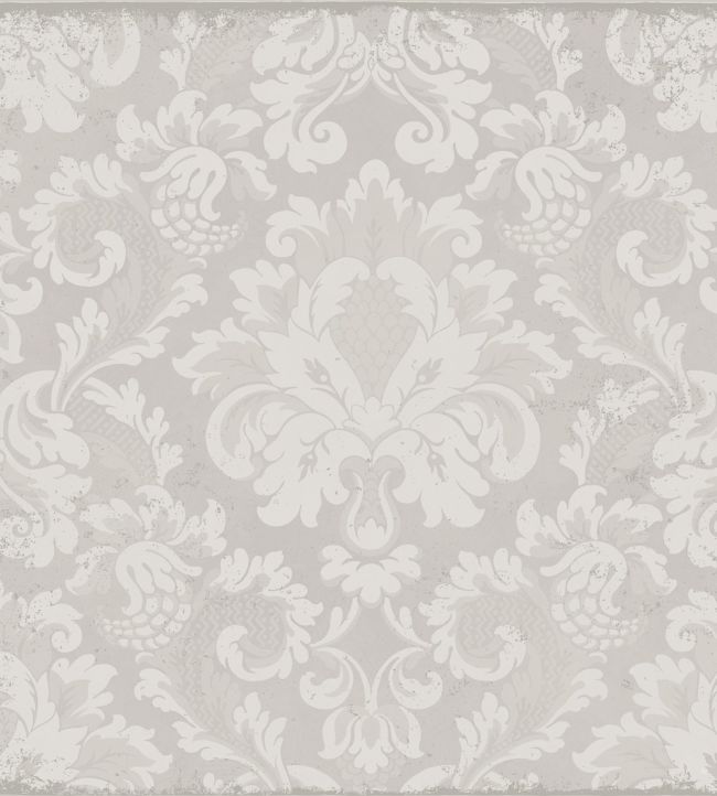 Stravinsky Wallpaper - White - Cole & Son